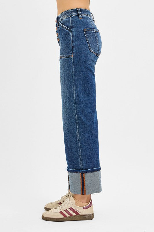 Josie Cuff Jeans by Risen