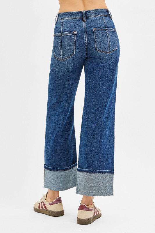 Josie Cuff Jeans by Risen