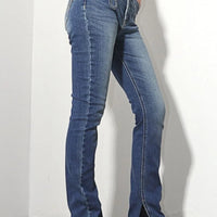 Western Loop Slim Bootcut Jeans {Preorder}