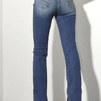 Western Loop Slim Bootcut Jeans {Preorder}