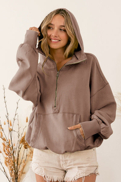 Frankie Half Zip Pullover