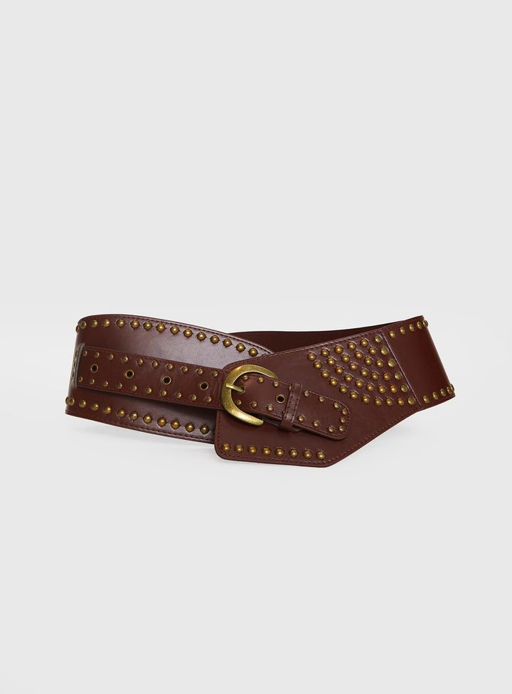 Studded Western Belt