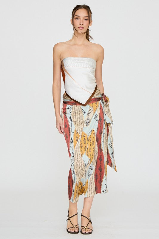 Sienna Skies Wrap Skirt