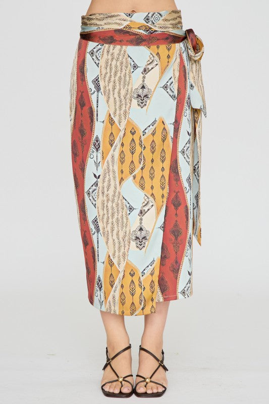 Sienna Skies Wrap Skirt