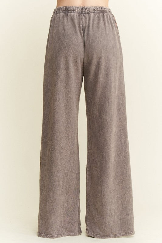 Wild Side Mineral Washed Leopard Pants