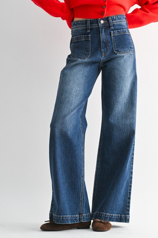 Reece Wide Leg Jeans