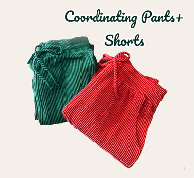 🎄Get Holiday Cozy!🎄Corded Lounge Top, Pants + Shorts