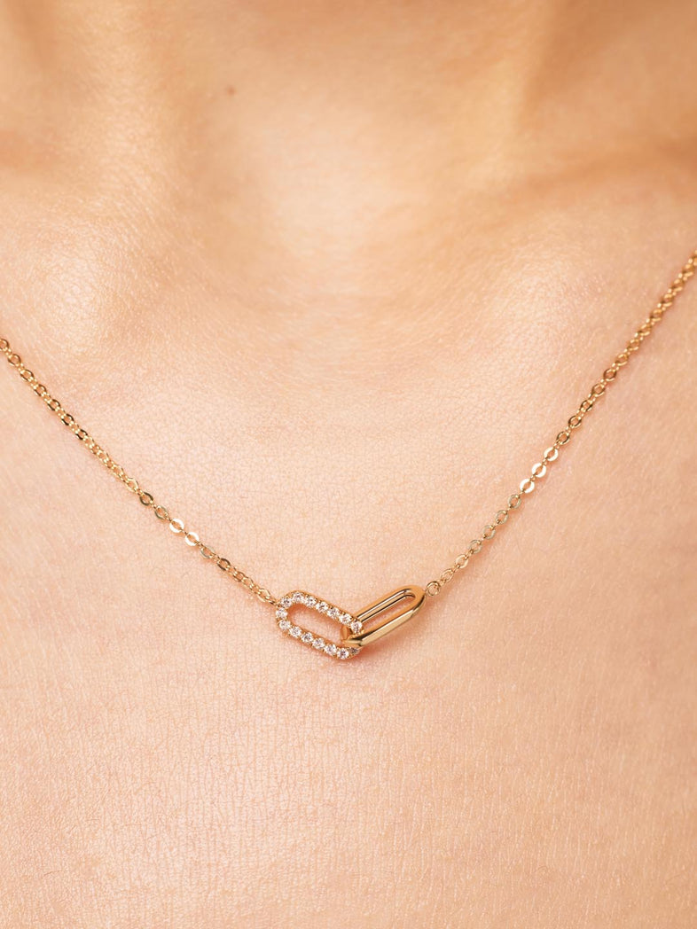 Linked Love Necklace - waterproof
