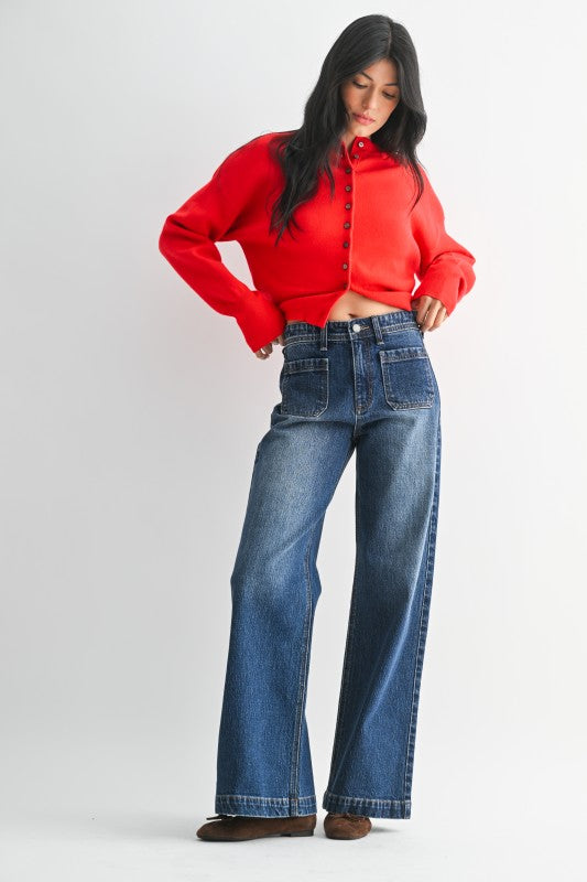 Reece Wide Leg Jeans