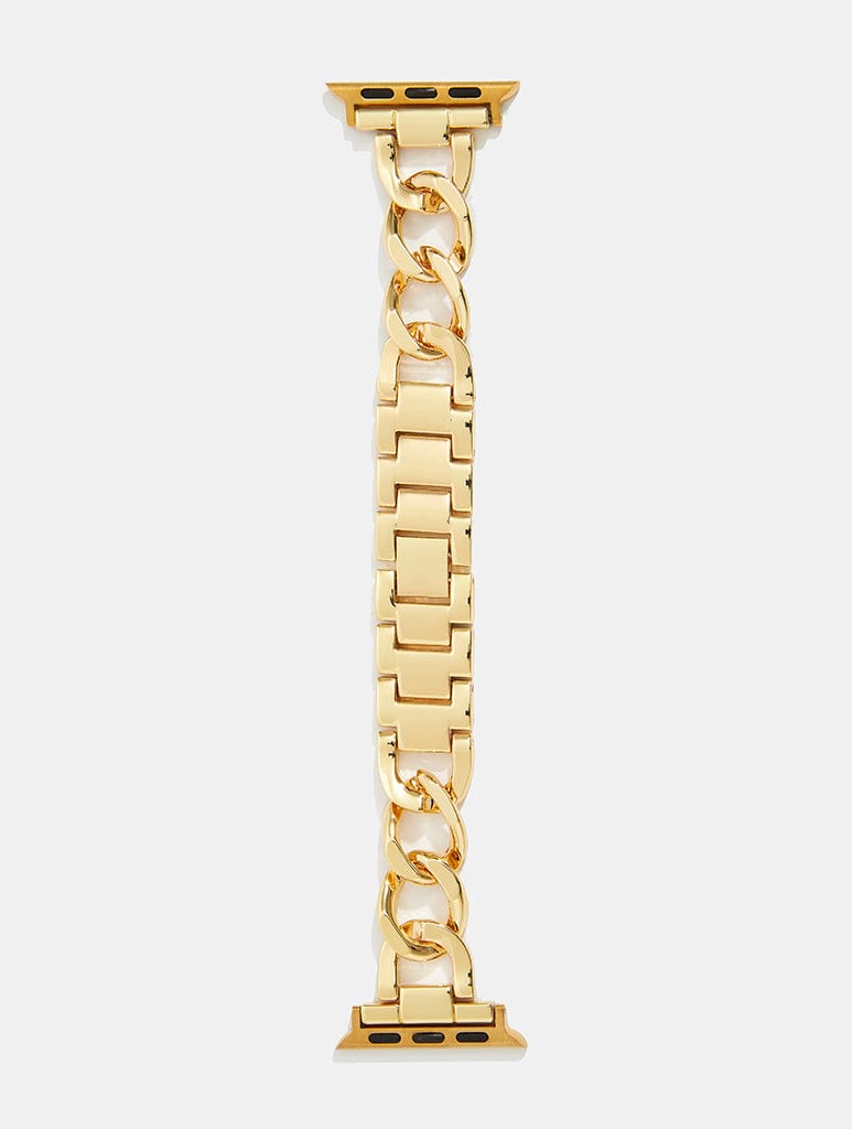 Gold Chain Link Apple Watch Band