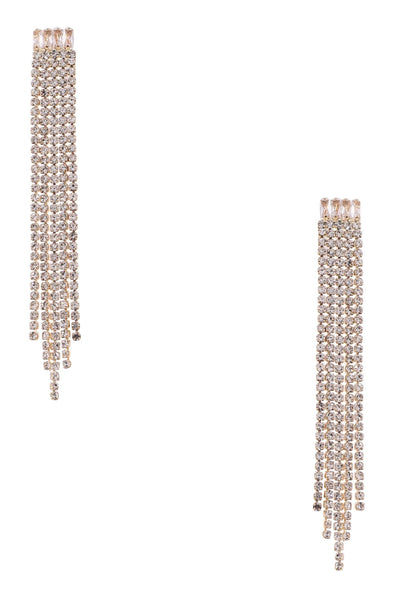 Big Entrance Fringe Earrings