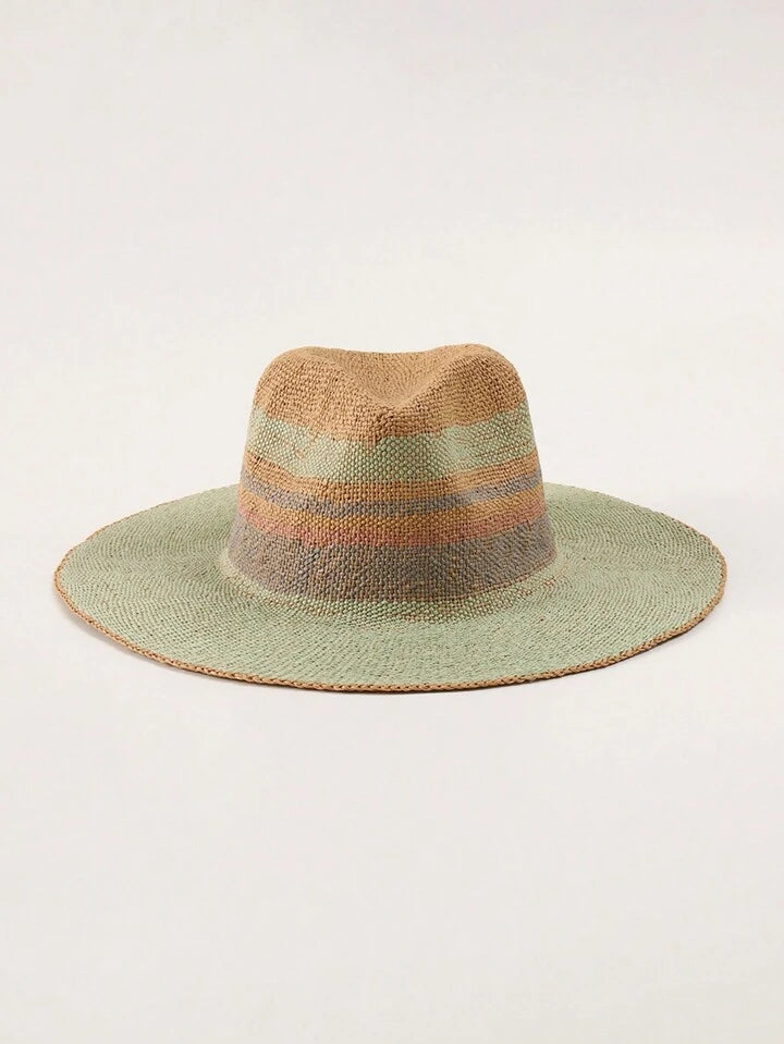 Laguna Stripe Straw Hat