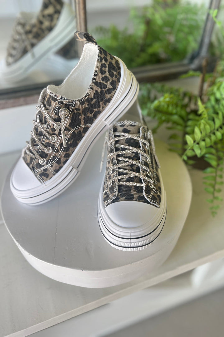 Walkin’ Wild Leopard Sneakers