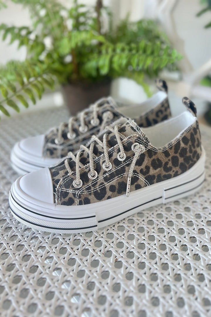 Walkin’ Wild Leopard Sneakers