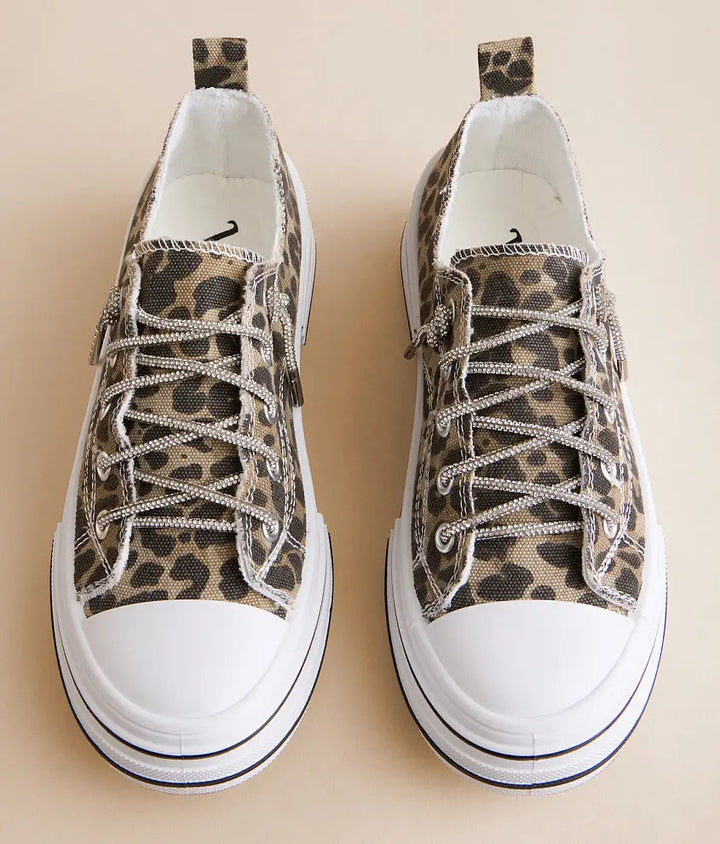 Walkin’ Wild Leopard Sneakers