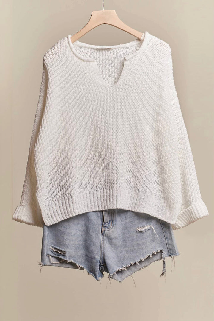 Isla Open Knit Sweater