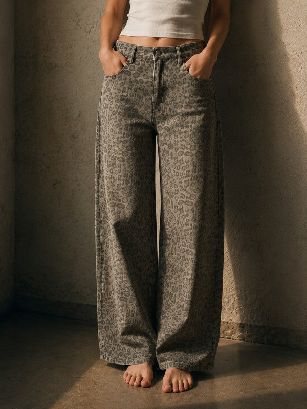 Alyx Leopard Jeans