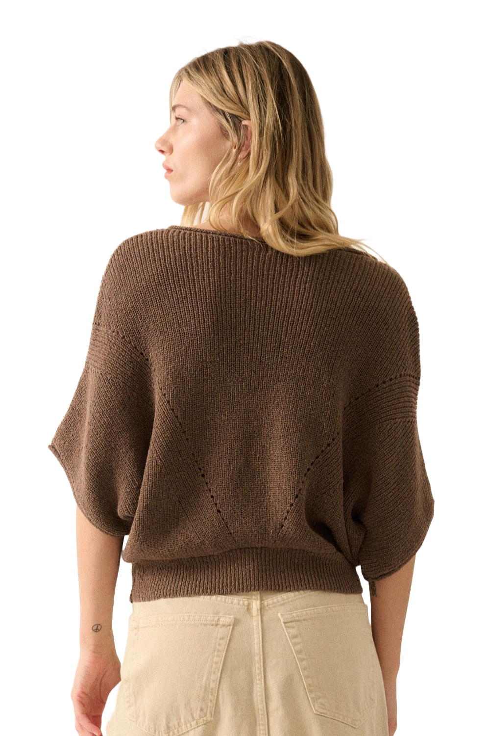 Lettie Knit Dolman Top