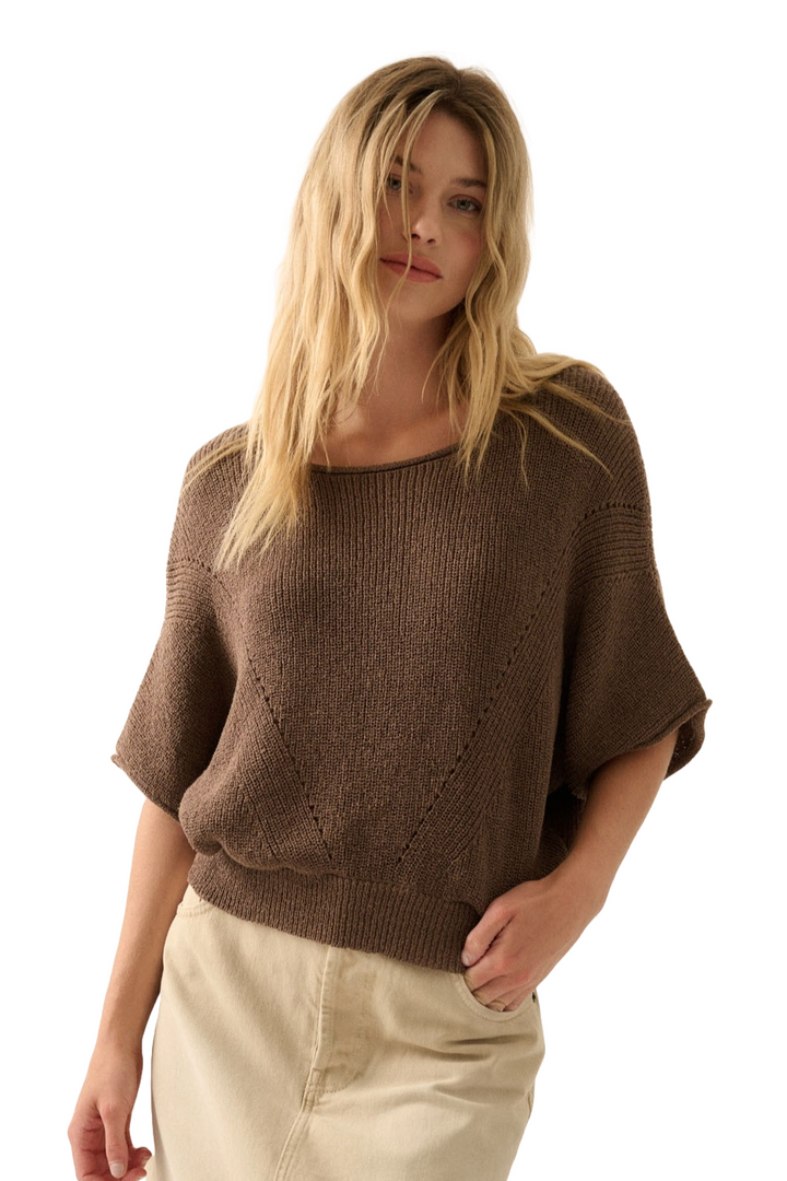 Lettie Knit Dolman Top