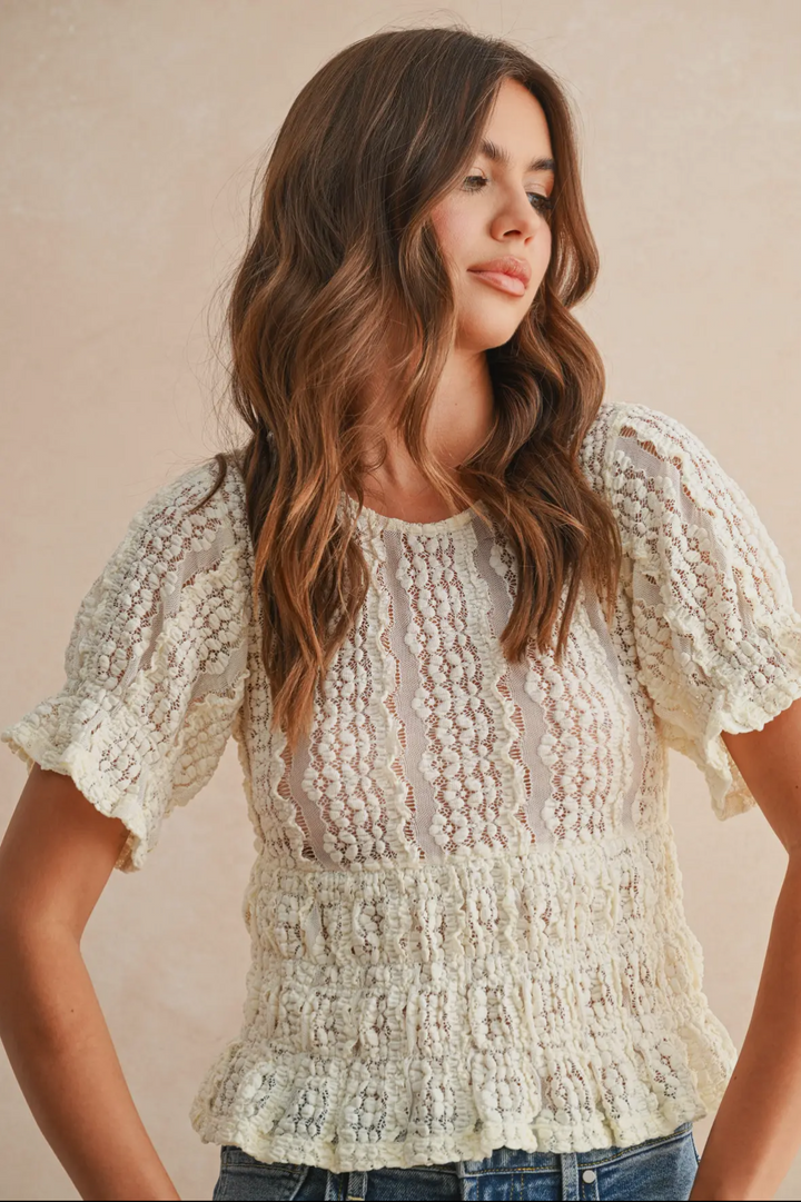 Lauren Lace Top
