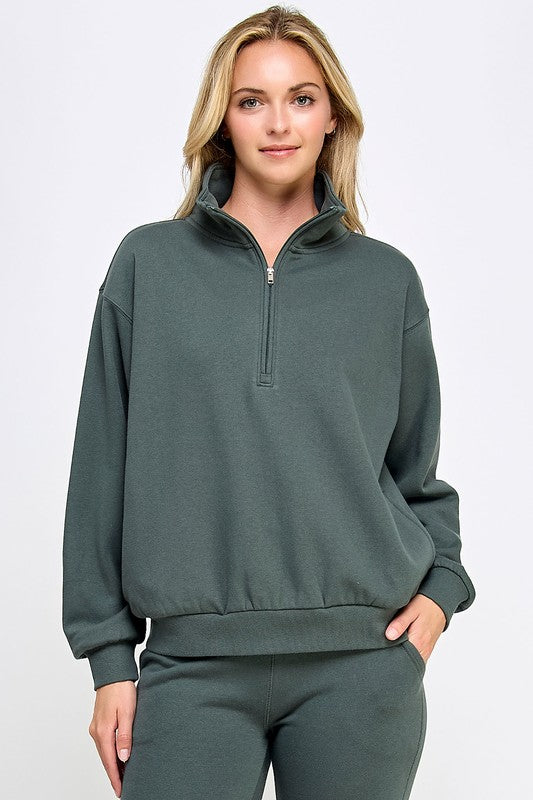 Sunday Half Zip Pullover