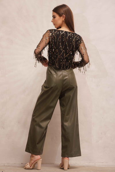 All That Glitters Sequin Top