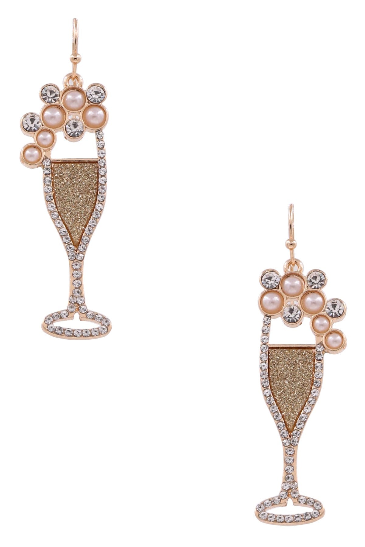 Raise A Glass Earrings