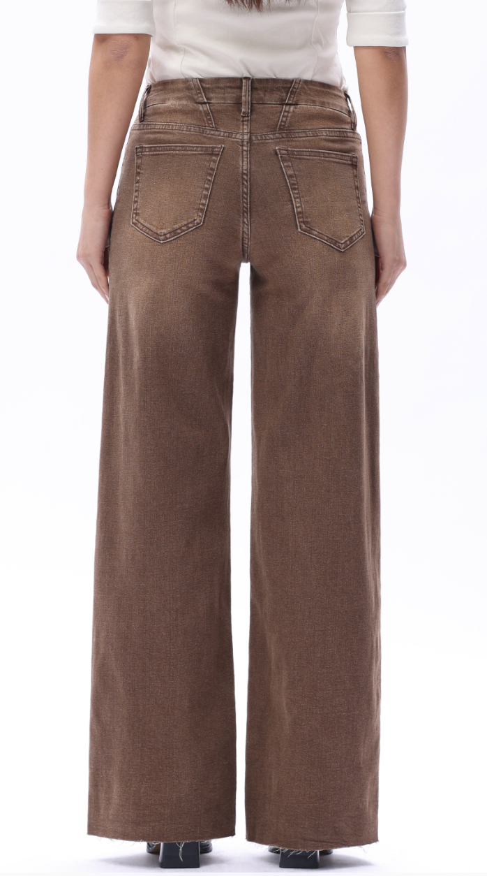 Espresso Wide Leg Jeans