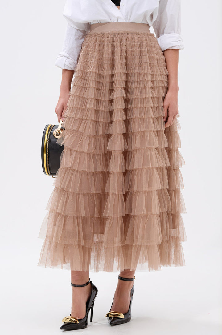 Tallulah Tulle Midi Skirt