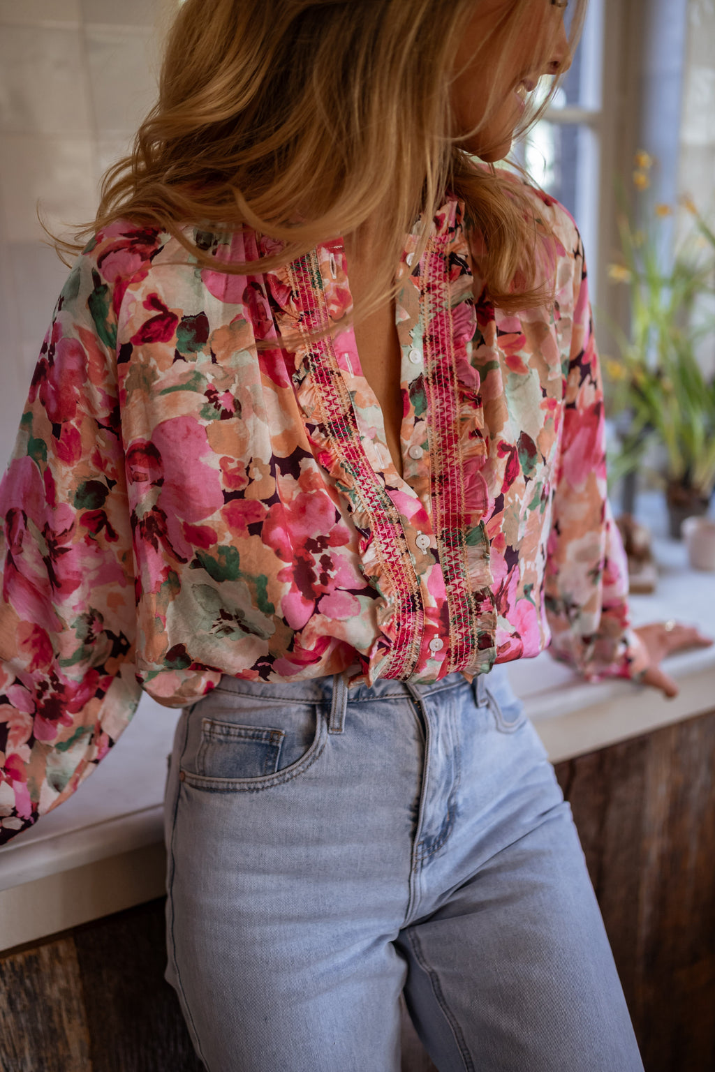 Autumn Bloom Blouse