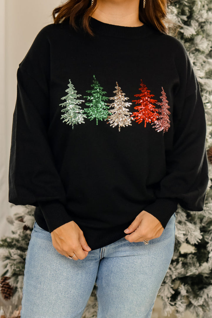 Merry Pines Sweater