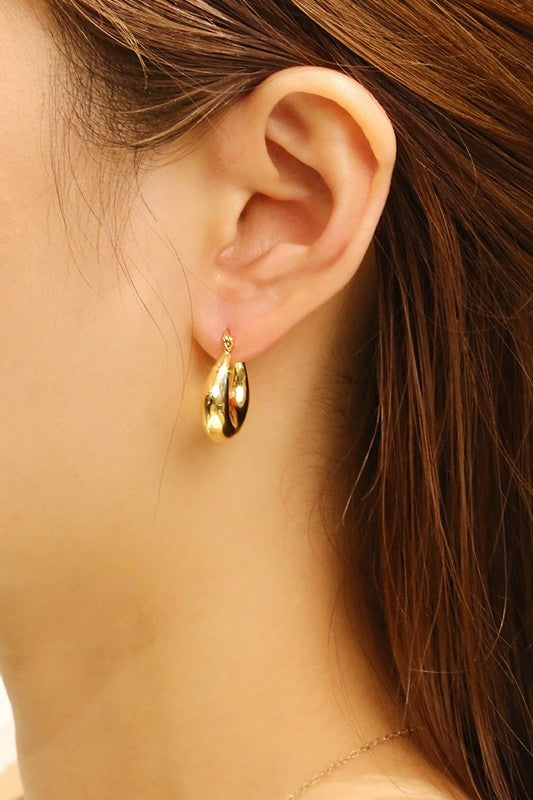 Myla Chunky Hoop Earrings