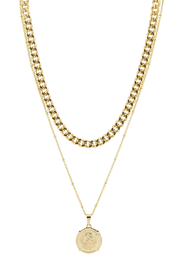 Edina Coin Necklace