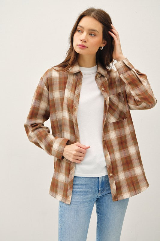 Cider Flannel Shirt
