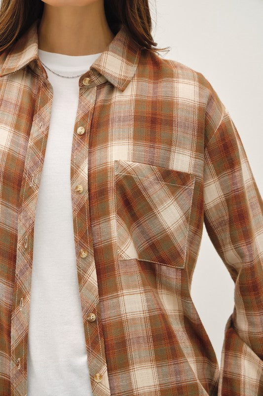Cider Flannel Shirt