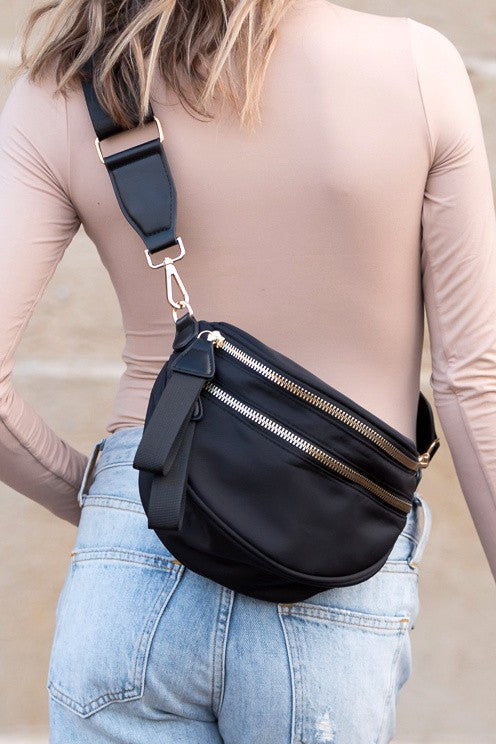 Oversized Crossbody/Belt Bag (2 Colors)