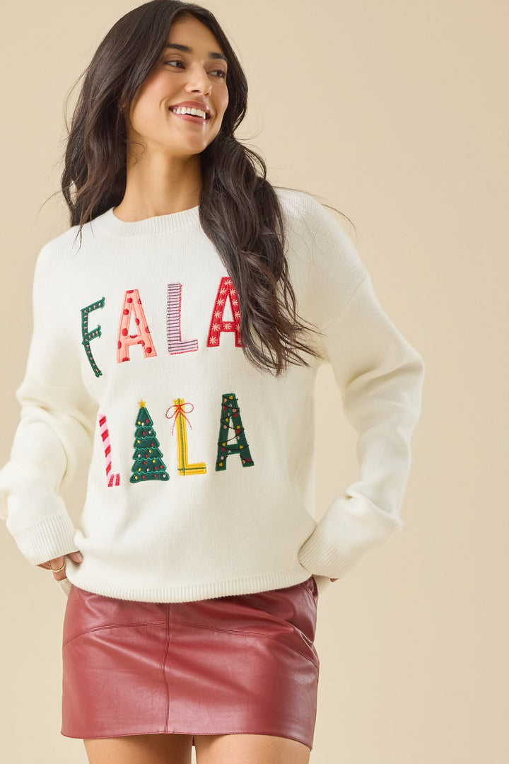 Fa La La La Christmas Sweater