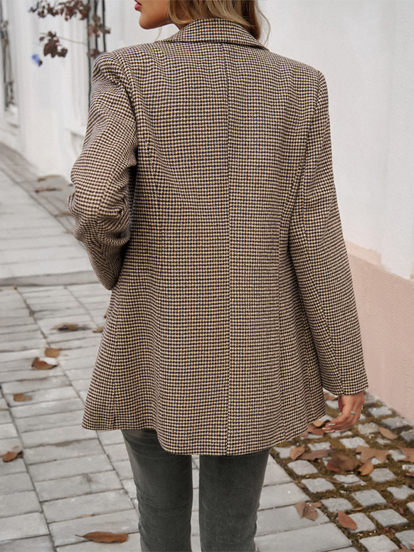 Chelsea Houndstooth Blazer