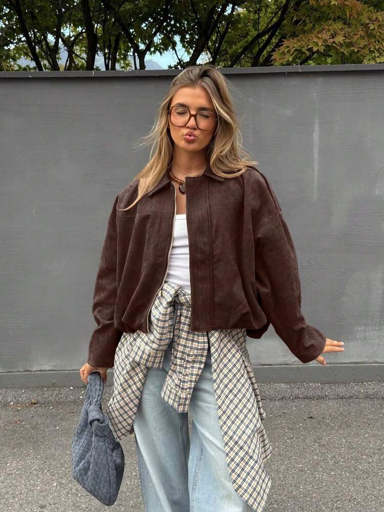 Bellamy Suede Bubble Jacket {Preorder}