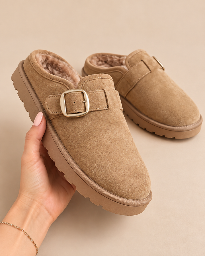 Cozy Up Buckle Clogs {Preorder}