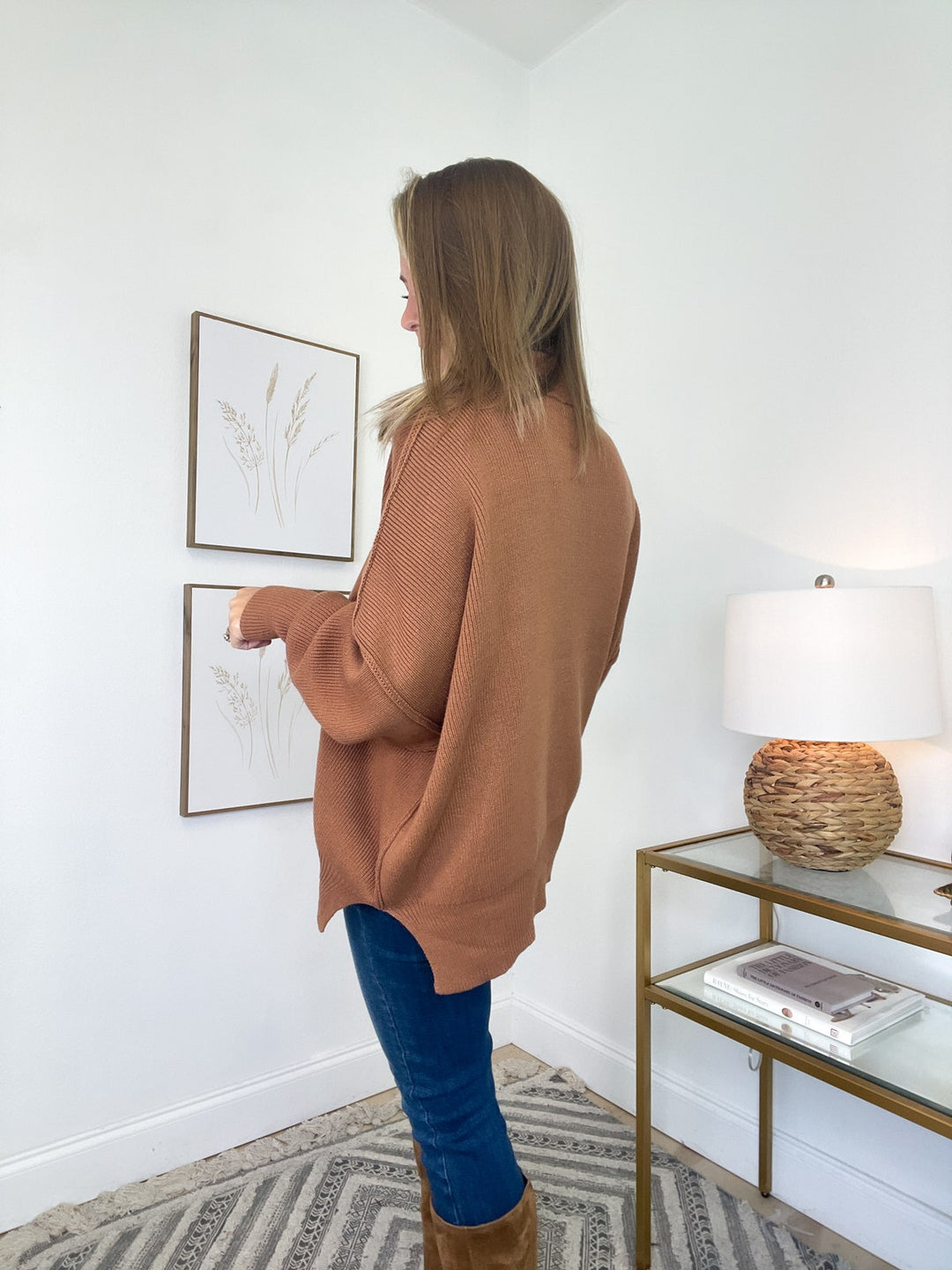 Moxy Sweater - Deep Camel