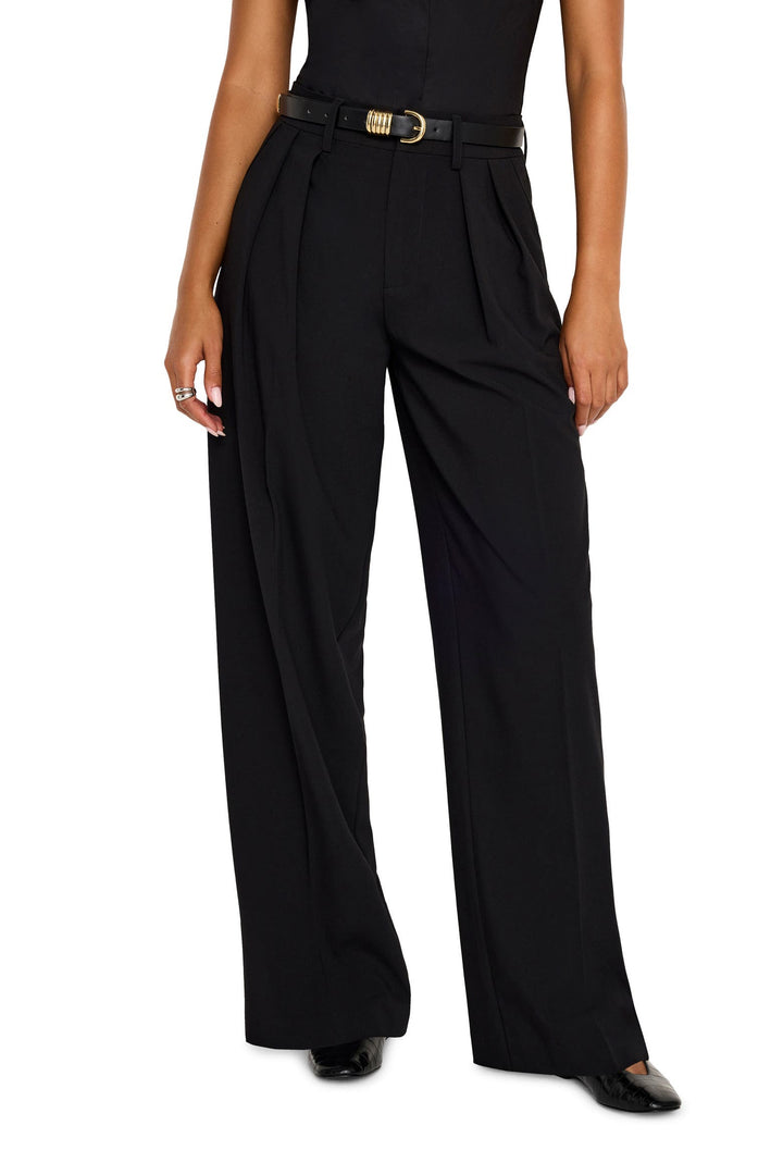 Sloan Pleated Flex Trousers