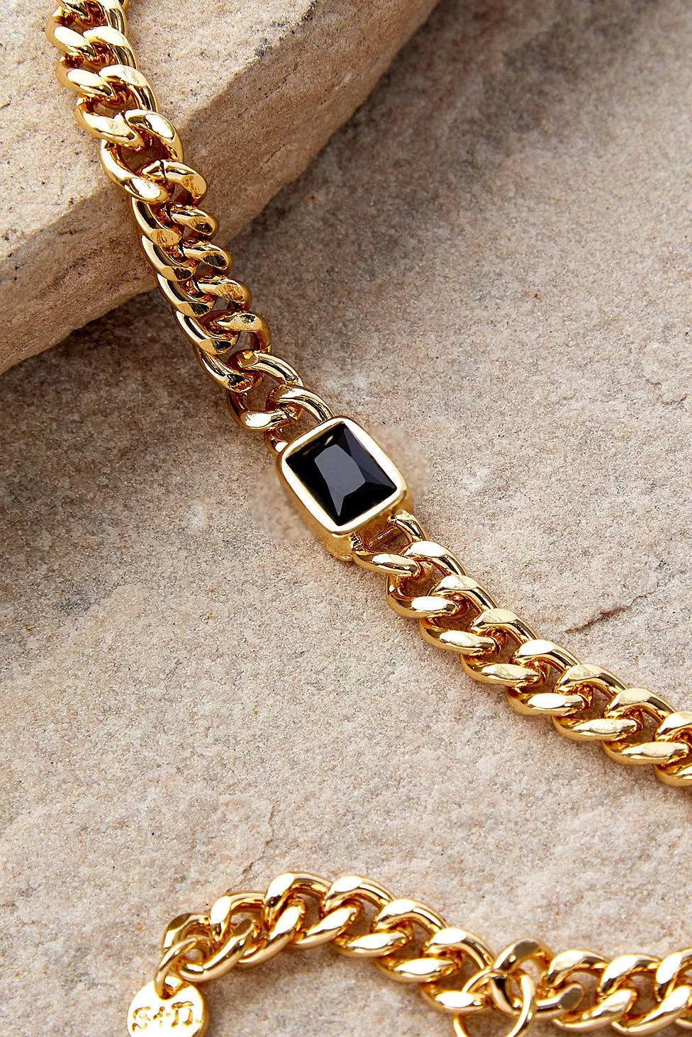 Bold + Beautiful Black Stone Necklace