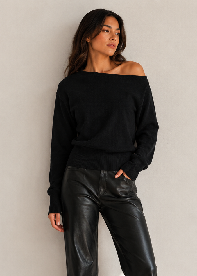 Anywhere Boatneck Sweater