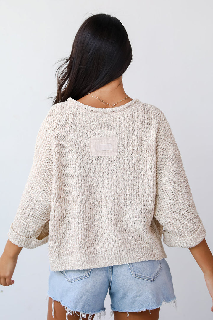 Roll With It Knit Top