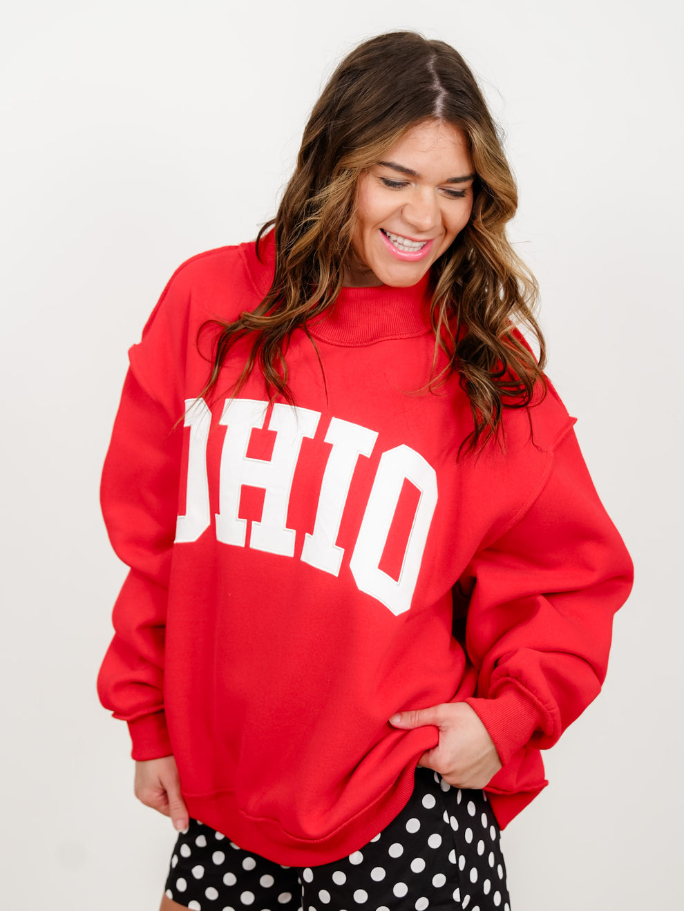 OHIO Embodied Mock Neck Pullover {Preorder}