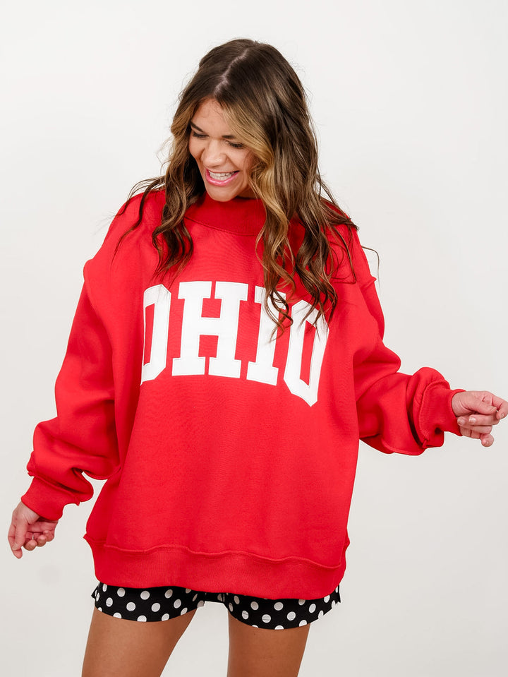 OHIO Embodied Mock Neck Pullover {Preorder}