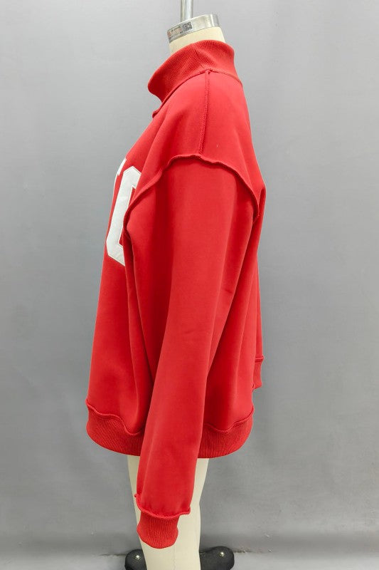 OHIO Embodied Mock Neck Pullover {Preorder}