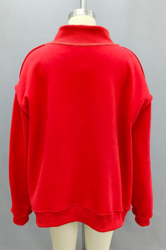 OHIO Embodied Mock Neck Pullover {Preorder}