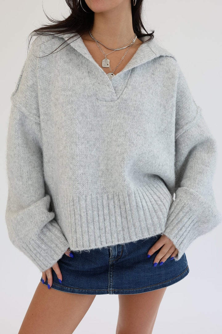 Lizzie Collared Sweater